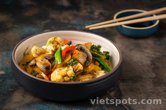 Ốc xào (Tảo chile)