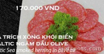 SALAMI Ý ĂN KÈM HẠT OLIVE