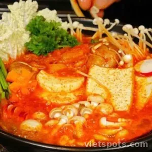 Lẩu thái chay 2 ng ăn