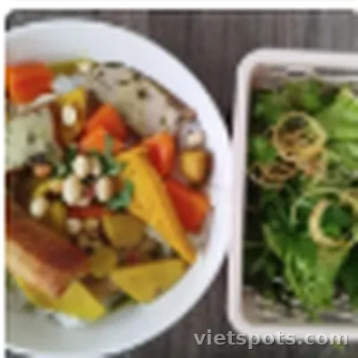 Mì Quảng nghệ chay