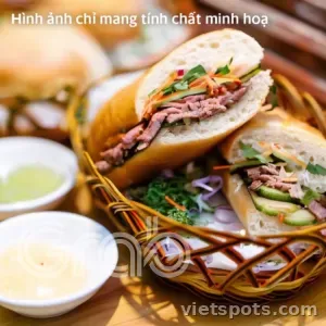 bánh mì thập cẩm chay
