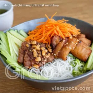 bún căn nướng