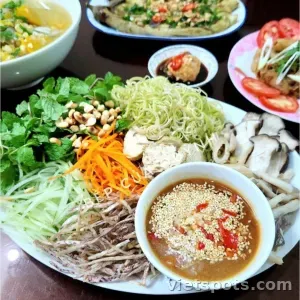 gỏi ngũ sắc chay