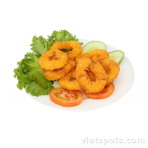 Gà vòng chiên giòn