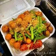 Cá viên chiên mắm size đại