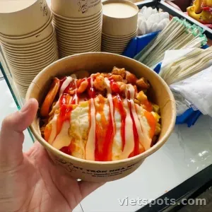 Mì trộn sate
