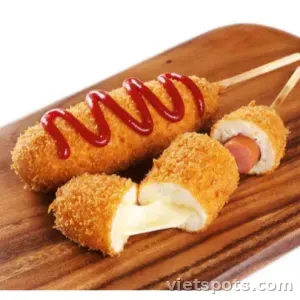 Xúc xích hotdog phô mai