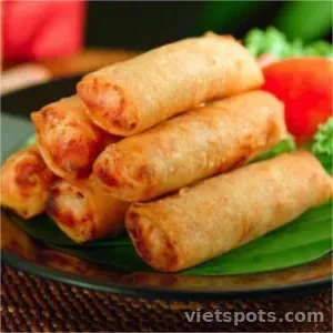 Ram Bắp Quảng Ngãi chiên giòn chấm tương