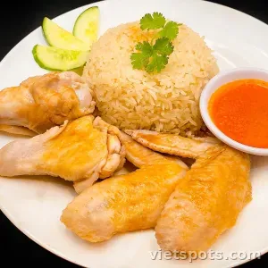 Cơm Gà Luộc Cánh
