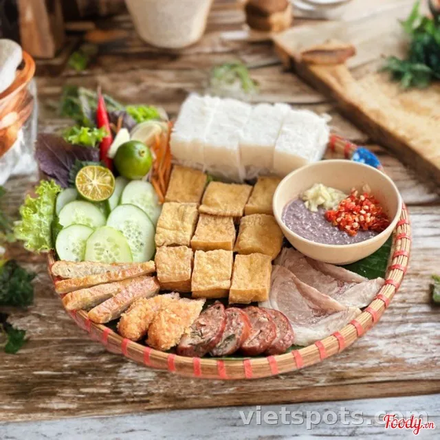 Bún đậu đầy đủ ( phần 1 người )