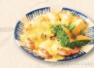 Tôm Sú Sốt Trứng Muối