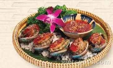 Bào Ngư Nướng Sốt Ớt