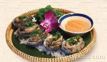 Bào Ngư Nướng Mỡ Hành