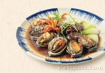 Bào Ngư Sốt Nấm Đông Cô