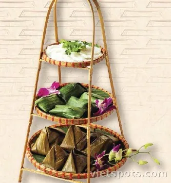 Khay Bánh Bèo, Bánh Lọc, Bánh Gói