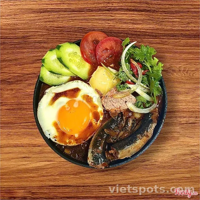 Chảo cá mồi