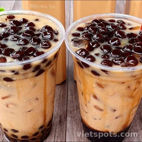 Trà Sữa Gạo Trân Châu Đường Đen