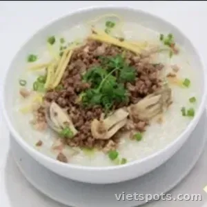 Cháo thịt bò - bé