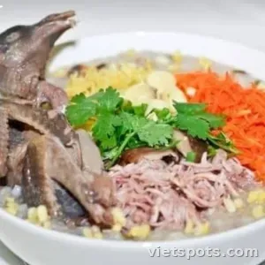 Cháo gà ác tần - lớn