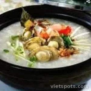 Cháo bào ngư - bé