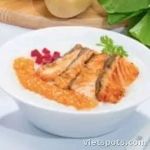 Cháo cá hồi - bé