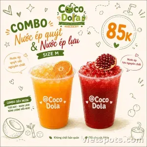 Combo nước ép Quýt - Lựu