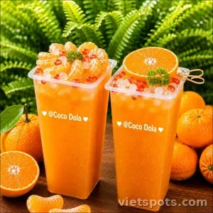 TRÀ QUÝT TƯƠI