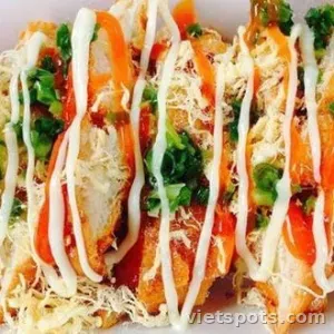 Bánh mì nướng muối ớt