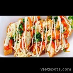 2 bánh mì muối ớt + 1 nước