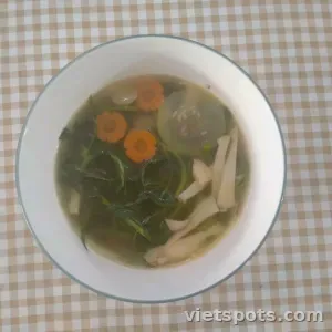 Canh Rau Muống Chay