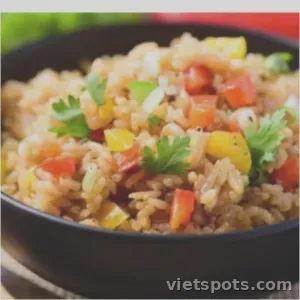 Combo Cơm Chiên Chay Sinh Tố Xoài