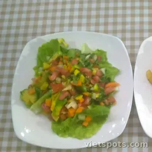 Rau Salad Trộn Chay