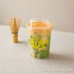 Matcha kem phô mai mặn