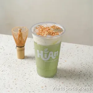 Matcha kem muối