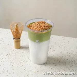 Sữa dừa matcha cream