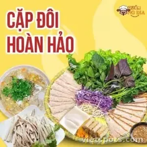 Bánh tráng cuốn thịt heo đặc biệt