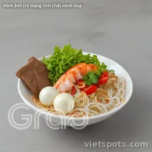 Hủ tiếu bò viên nước