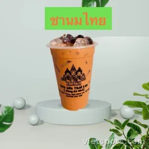 Trà Thái Đỏ Topping
