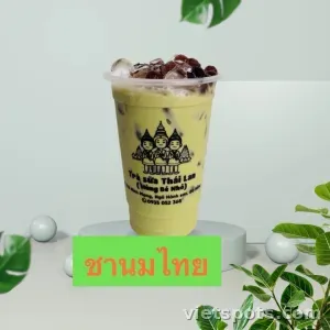Trà Sữa Thái Xanh Topping