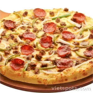Pizza xúc xích bò (M)