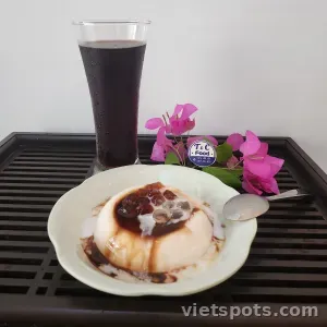 Tàu hủ vị chocolate trân châu nước cốt dừa