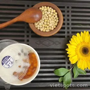 Tàu hủ Singapore mix vị xoài & nước cốt dừa