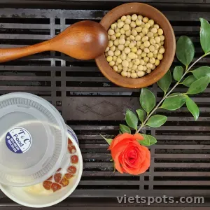 Tàu hủ Singapore phomai kem trứng chảy