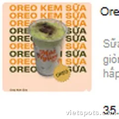 Oreo Sữa Kem Matcha
