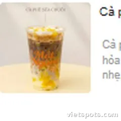 Cà phê sữa chuối
