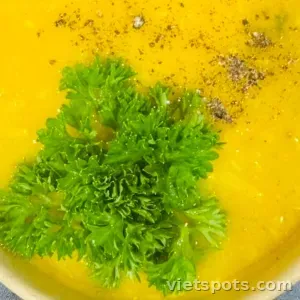 Soup bí đỏ+ hạnh nhân lát( nhỏ)