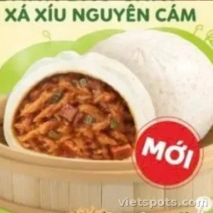 Combo bánh bao chay nguyên cám + sữa đậu nành Fami