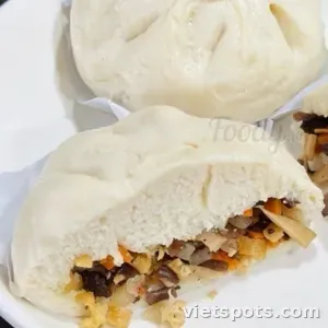 Bánh bao chay trung