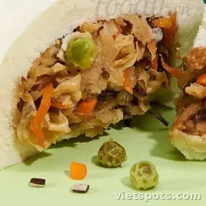 Bánh bao chay lớn