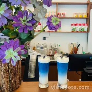 HOA ĐẬU BIẾC MILKFOARM